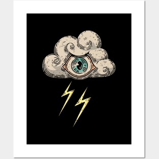 Grumpy Cloud Posters and Art